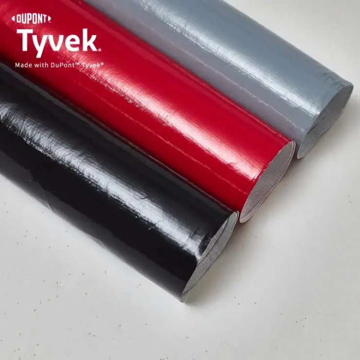 Shiny Waterborne PU Coated Tyvek Material In Stock ALC790 product-740-740