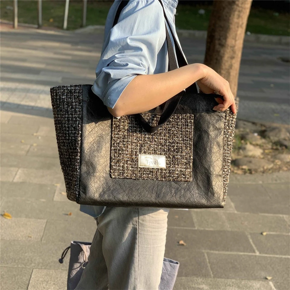 fashion tyvek tote bag